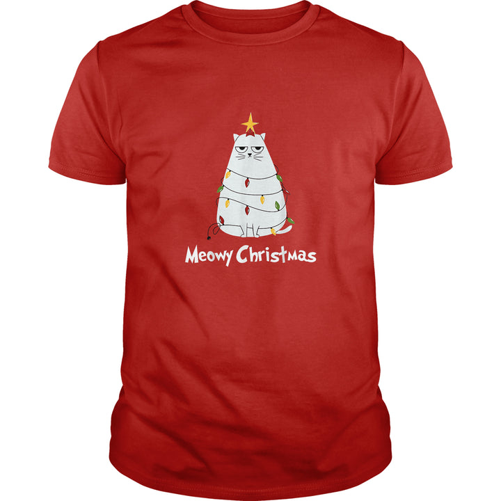 Meow Christmas - BustedTees.com