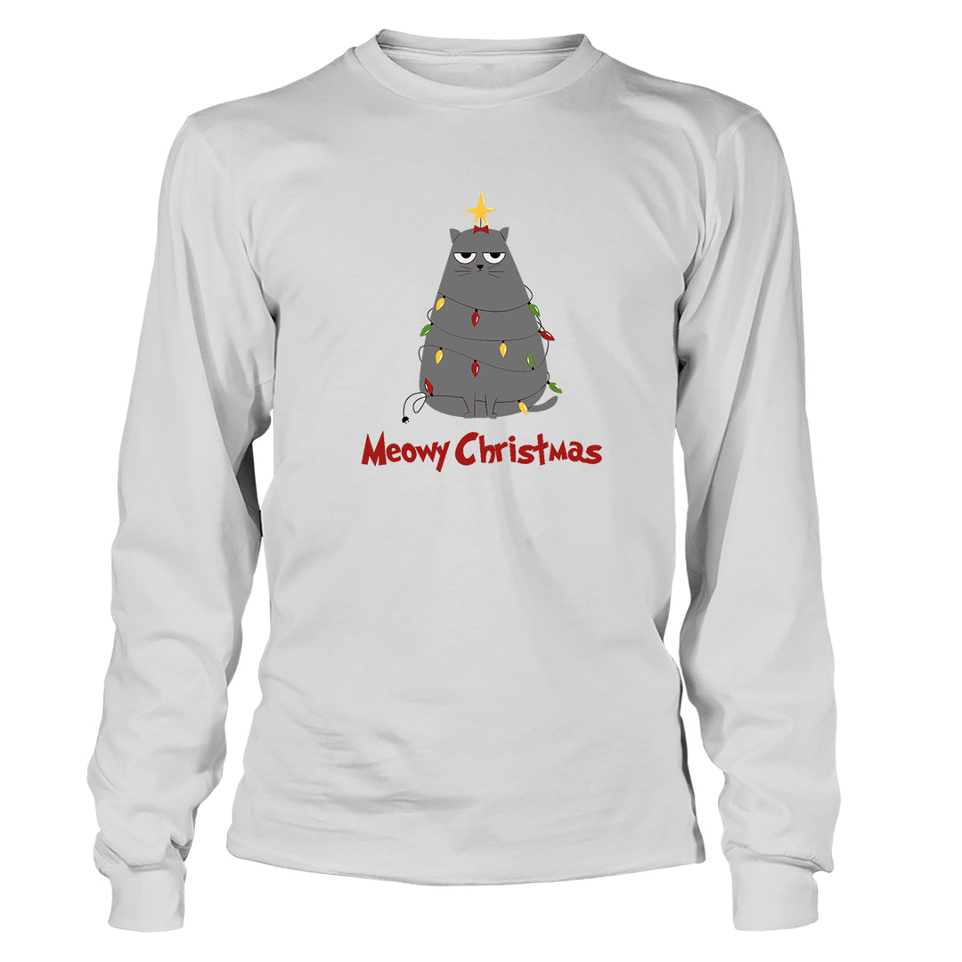 Meow Christmas - BustedTees.com
