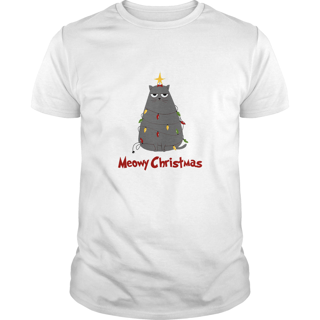 Meow Christmas - BustedTees.com