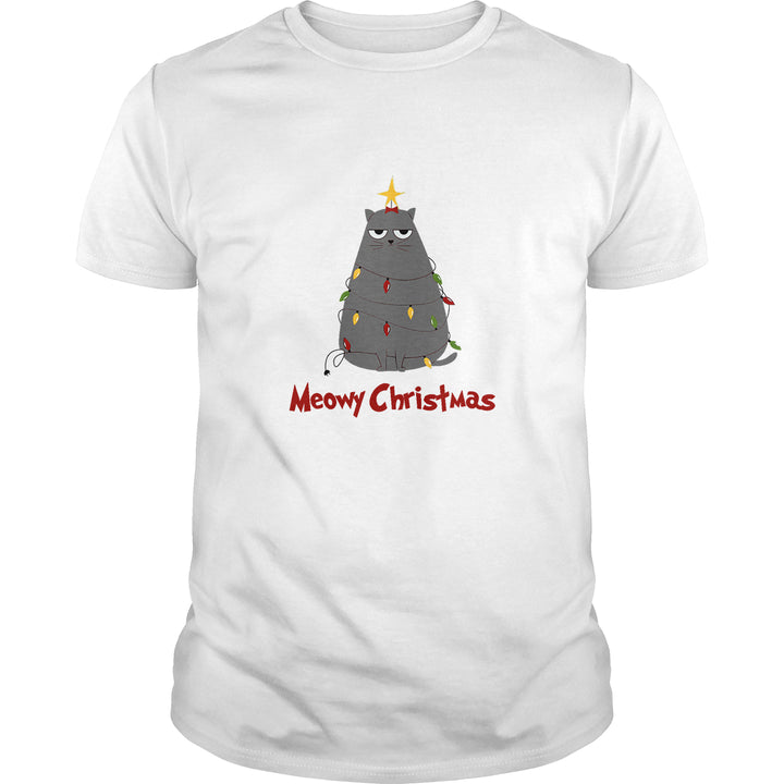 Meow Christmas - BustedTees.com