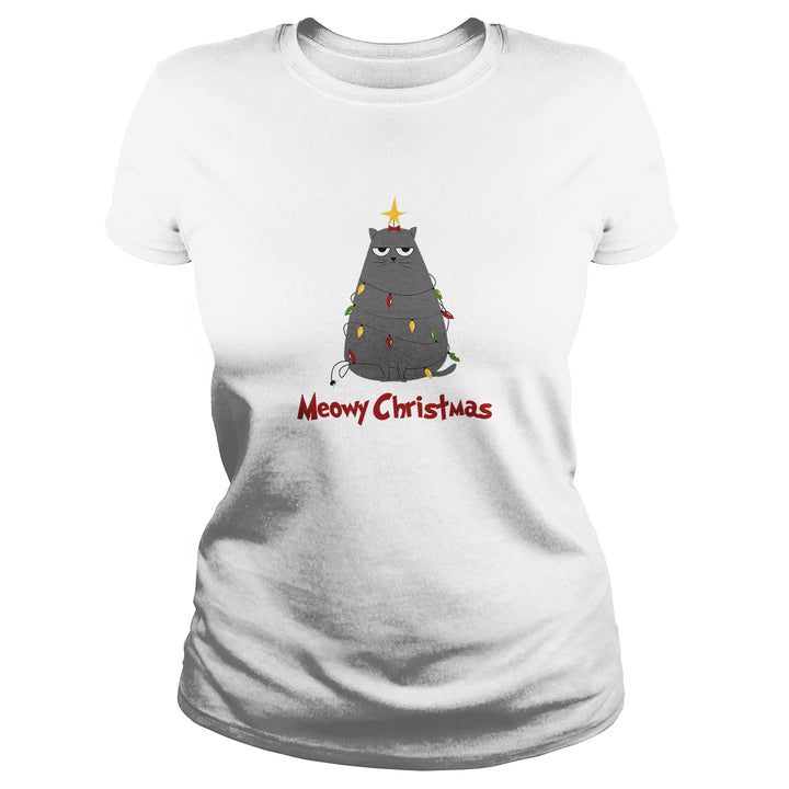 Meow Christmas - BustedTees.com