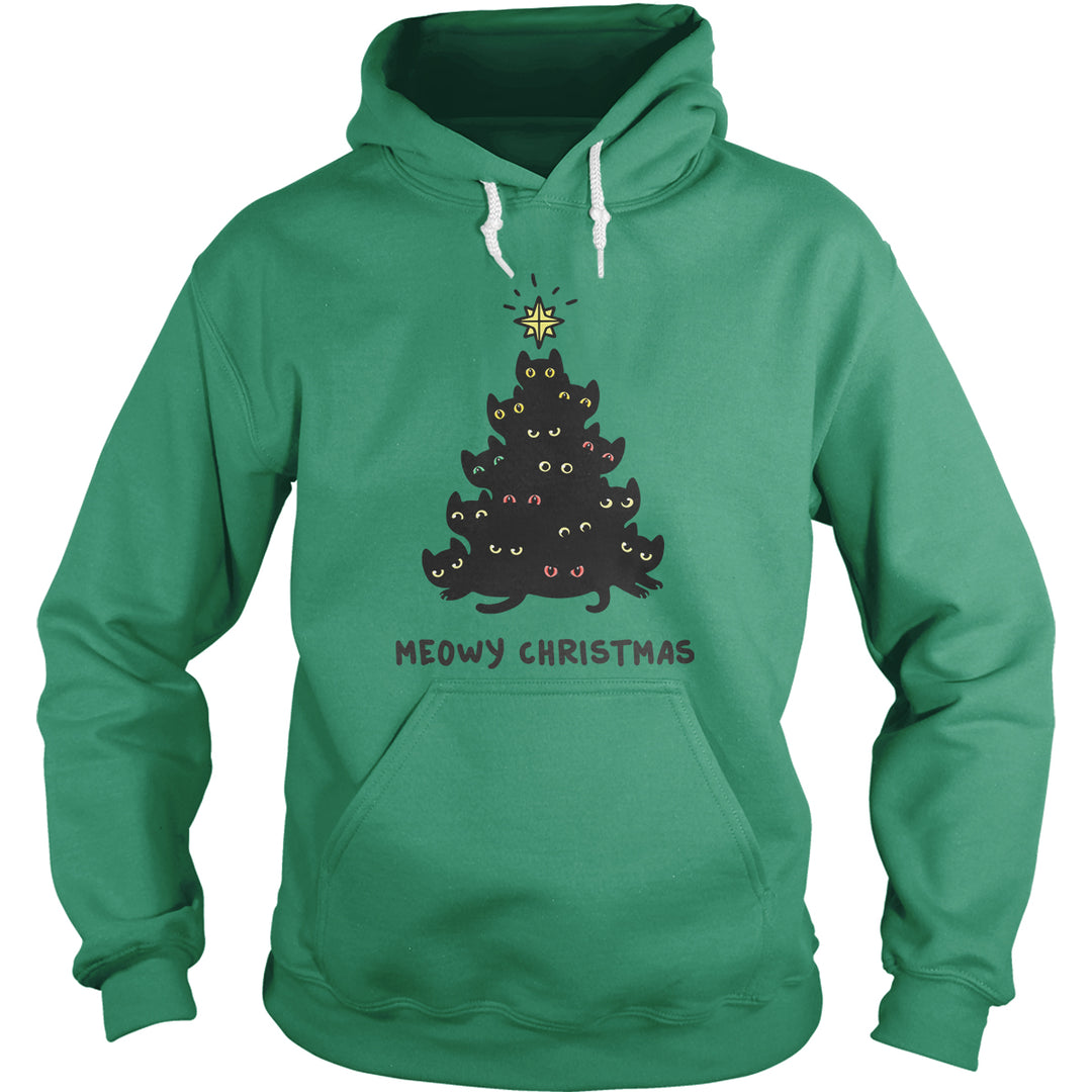 Meowy Christmas Tree - BustedTees.com