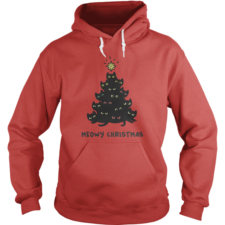 Meowy Christmas Tree - BustedTees.com