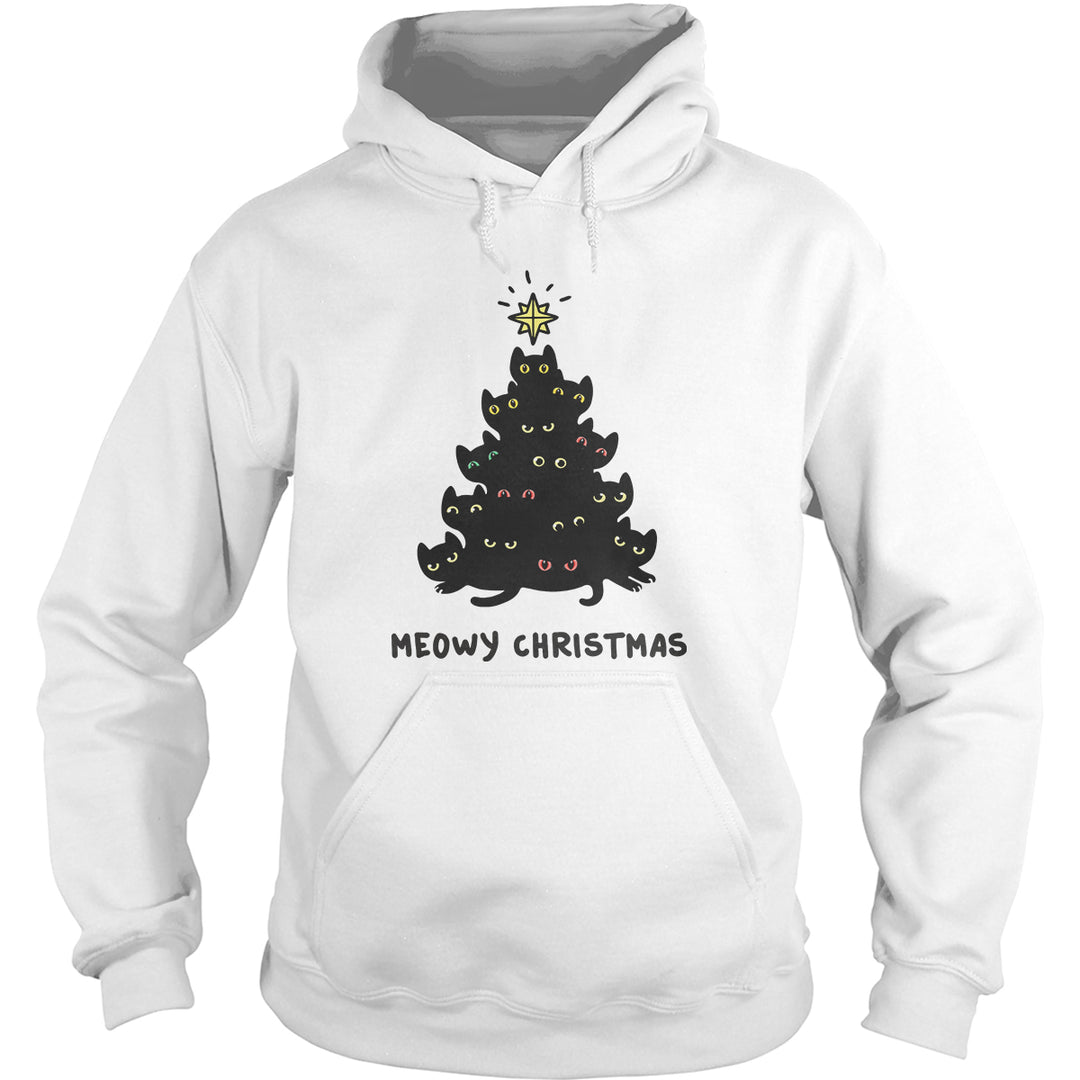 Meowy Christmas Tree - BustedTees.com