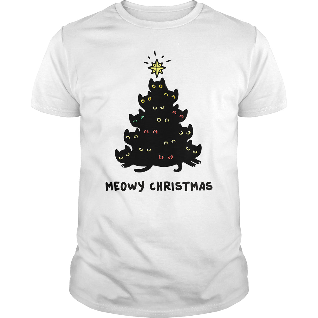 Meowy Christmas Tree - BustedTees.com