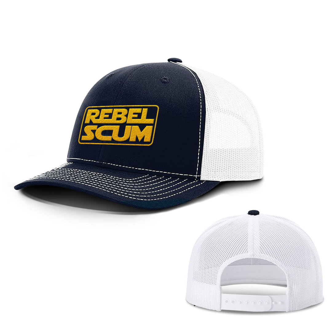 Rebel Scum Logo Hats - BustedTees.com