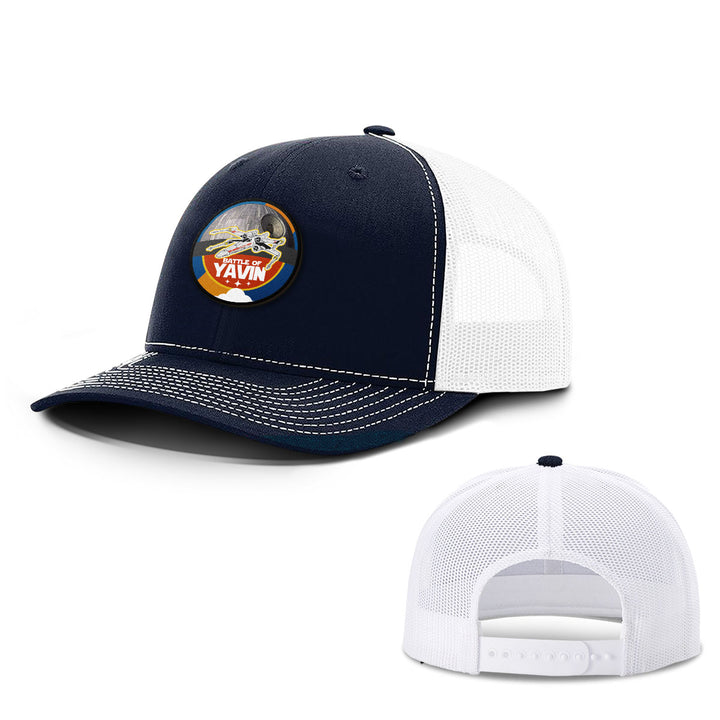 Battle of Yavin Patch Hats - BustedTees.com