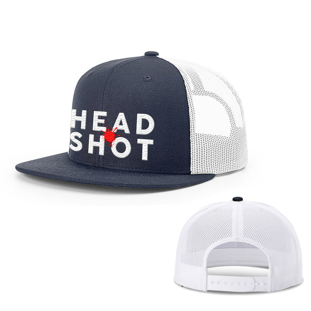 Head Shot Hats - BustedTees.com