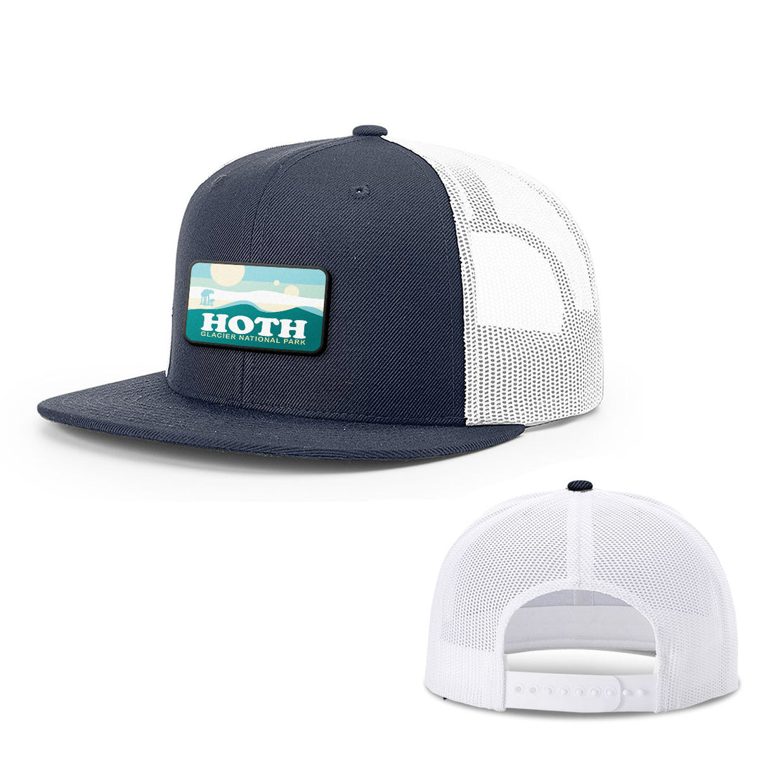 Hoth Glacier National Park Patch Hats