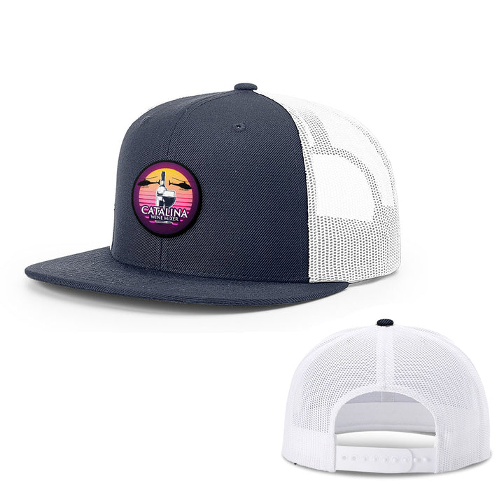 Catalina Wine Mixer Patch Hats - BustedTees.com