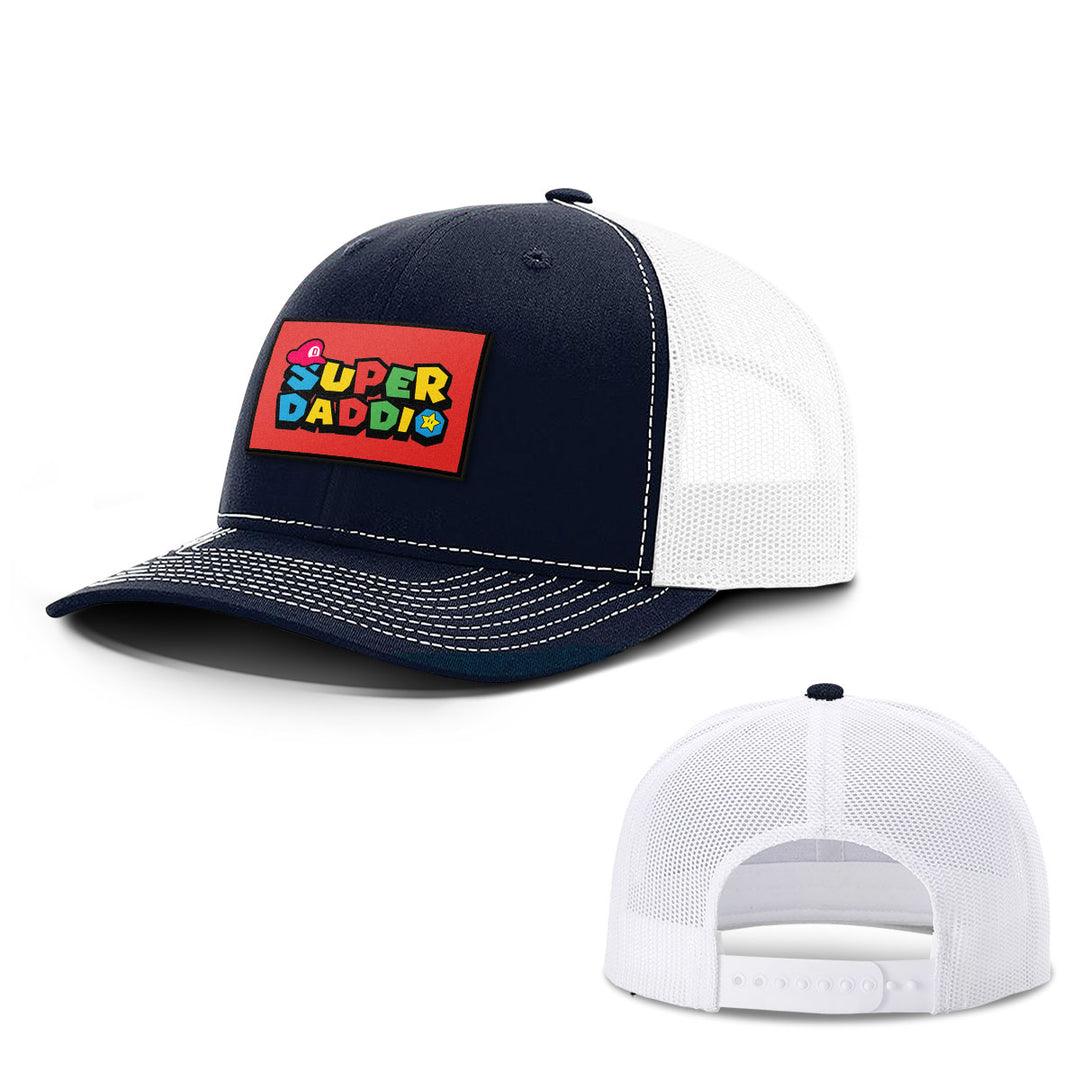 Super Daddio Patch Hats - BustedTees.com