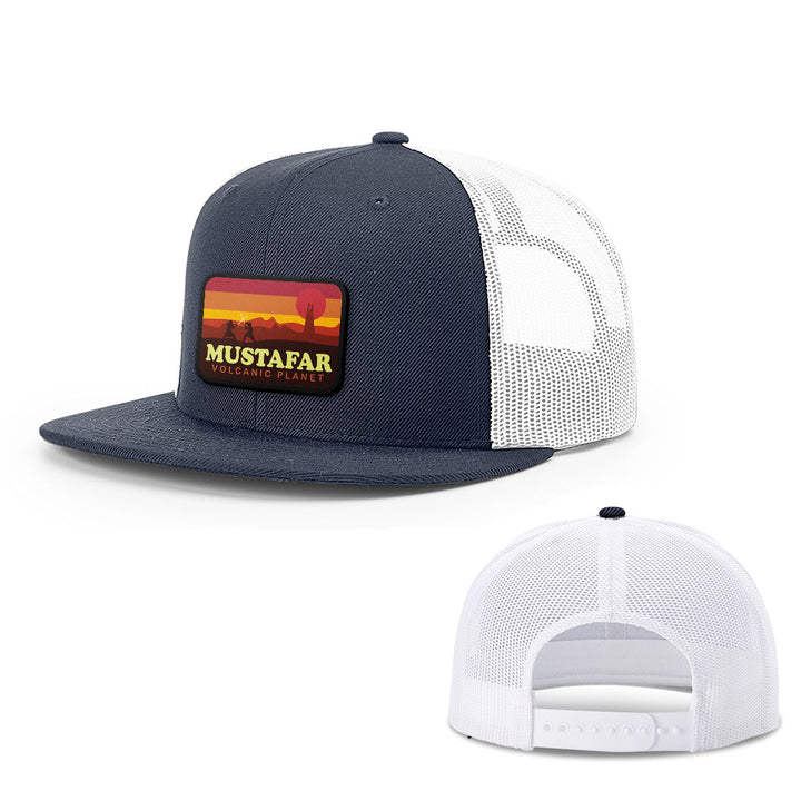 Mustafar Volcanic Planet Patch Hats - BustedTees.com