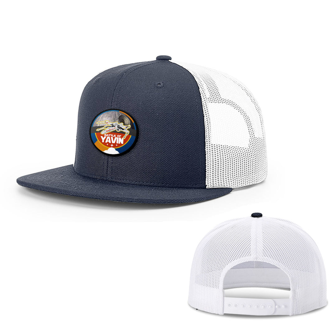 Battle of Yavin Patch Hats - BustedTees.com