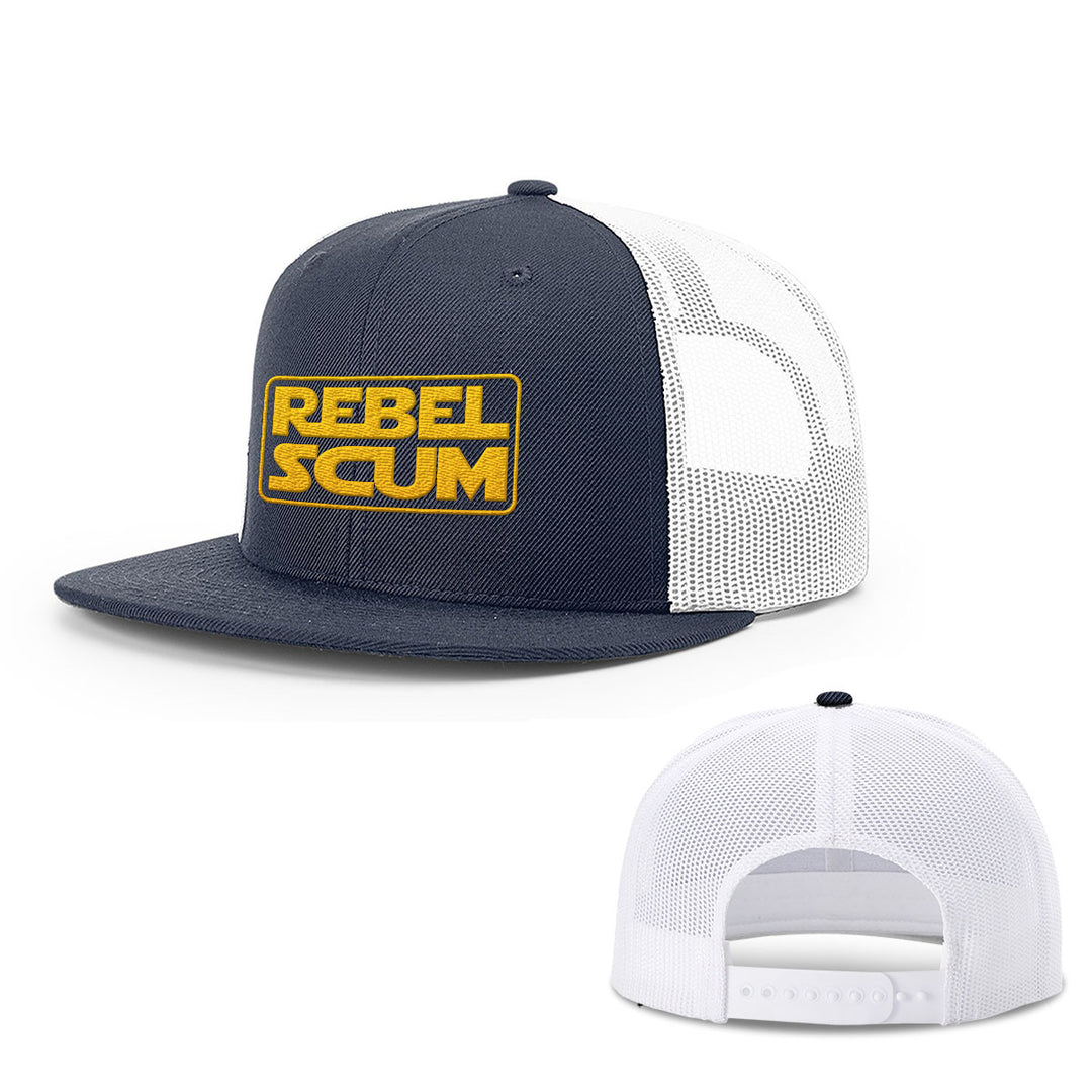 Rebel Scum Logo Hats - BustedTees.com