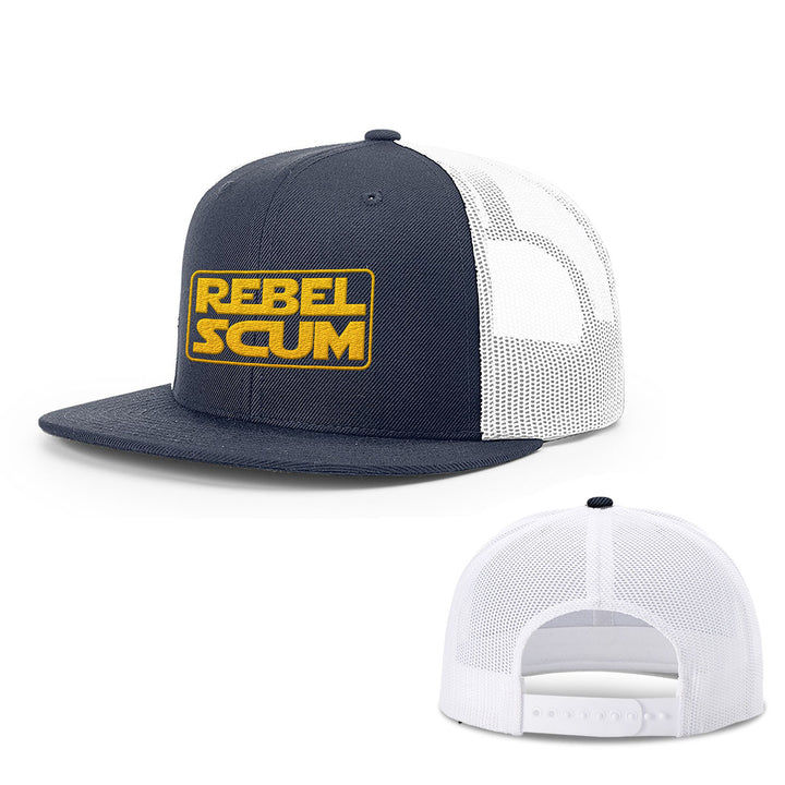 Rebel Scum Logo Hats - BustedTees.com