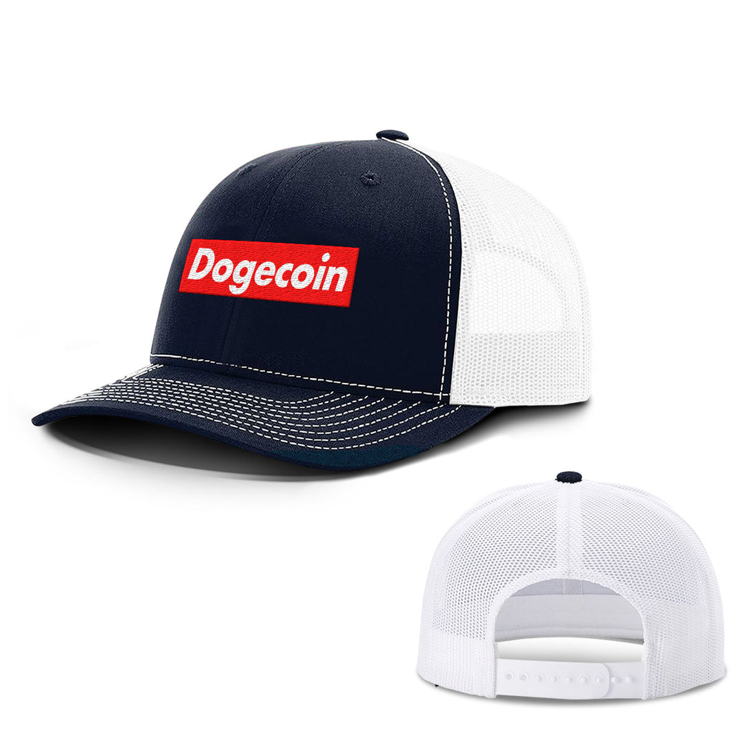 Dogecoin Red Hats - BustedTees.com