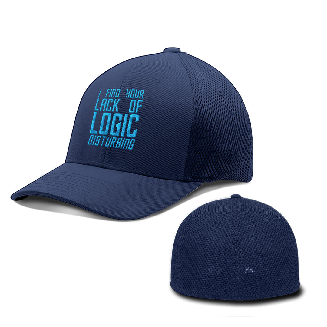 I Find Your Lack of Logic Disturbing Hats - BustedTees.com