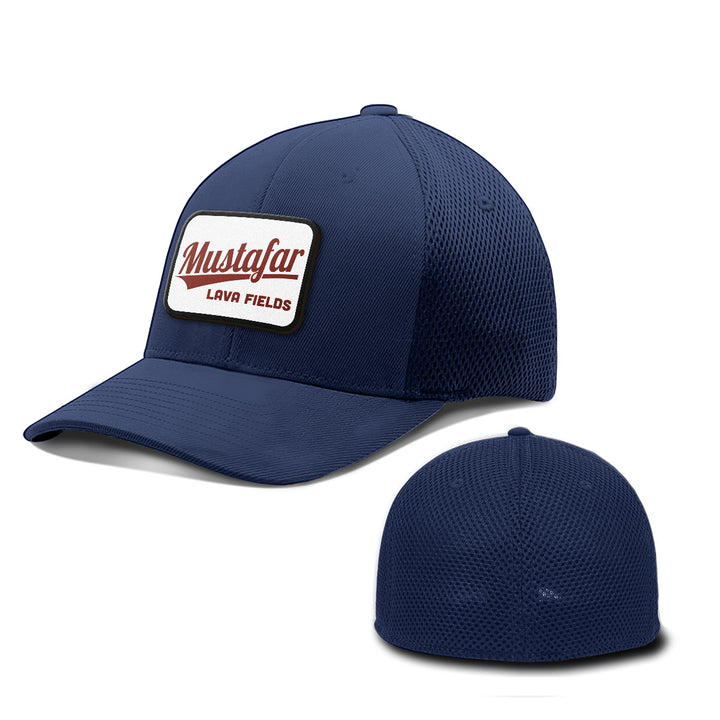 Mustafar Lava Fields Patch Hats - BustedTees.com