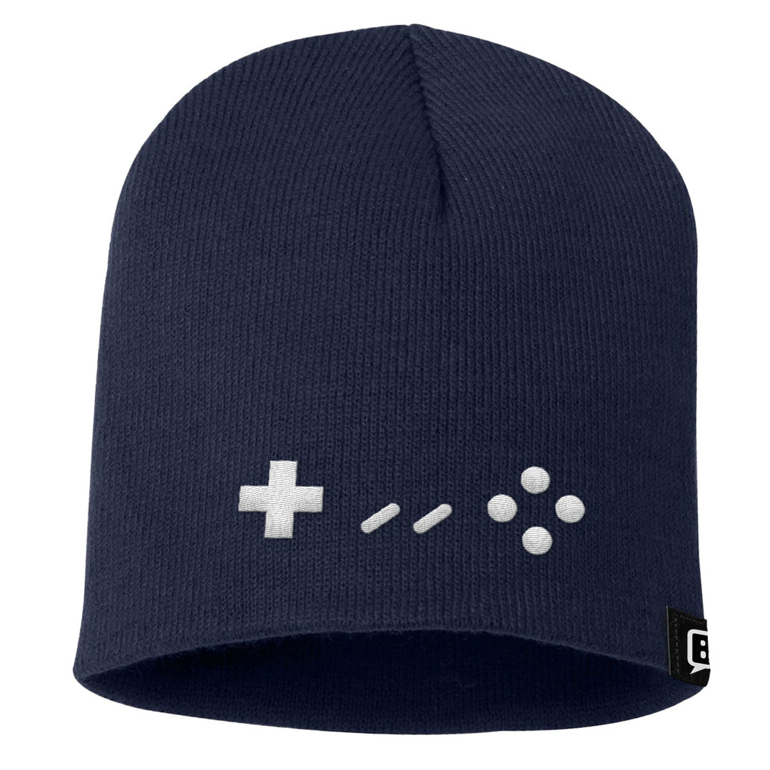 Super Old School Remote Beanies - BustedTees.com