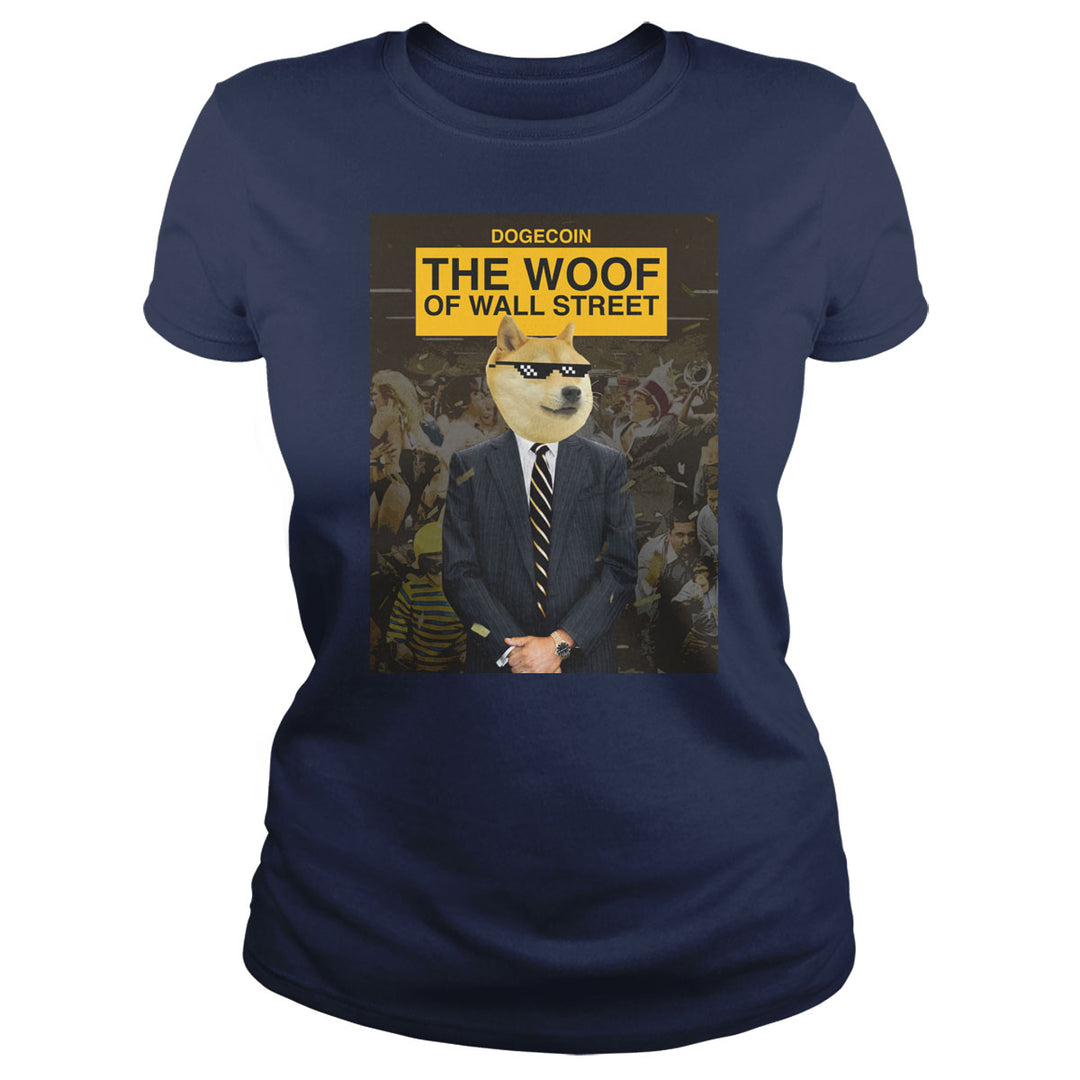 The Woof Of Wall Street - BustedTees.com