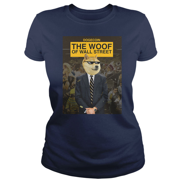 The Woof Of Wall Street - BustedTees.com