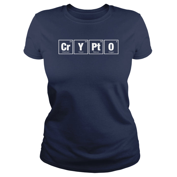 Crypto Periodic Table - BustedTees.com