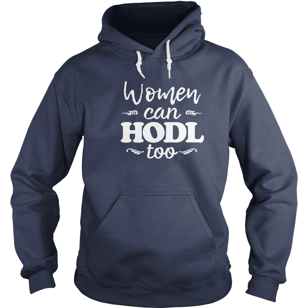 Women Can HODL Too - BustedTees.com