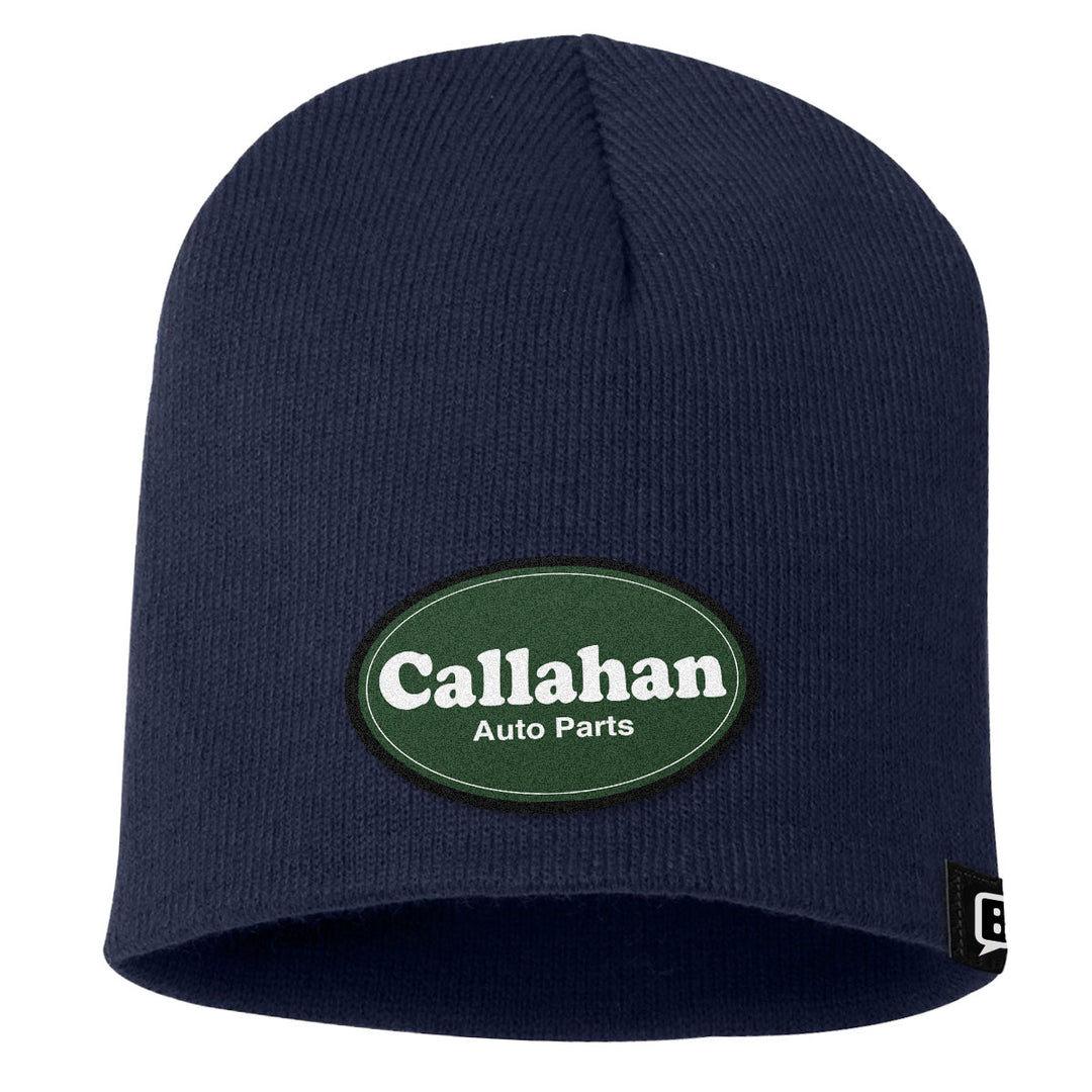 Callahan Auto Parts Patch Beanies - BustedTees.com