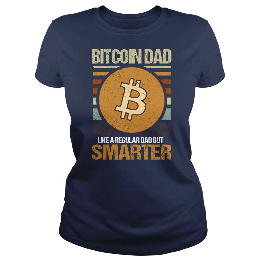 Bitcoin Dad Smarter - BustedTees.com