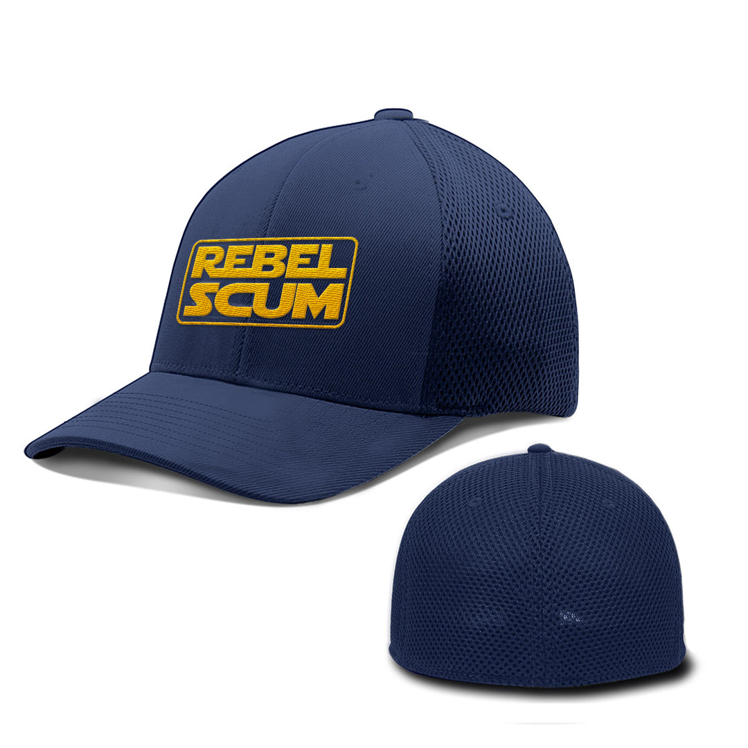 Rebel Scum Logo Hats - BustedTees.com