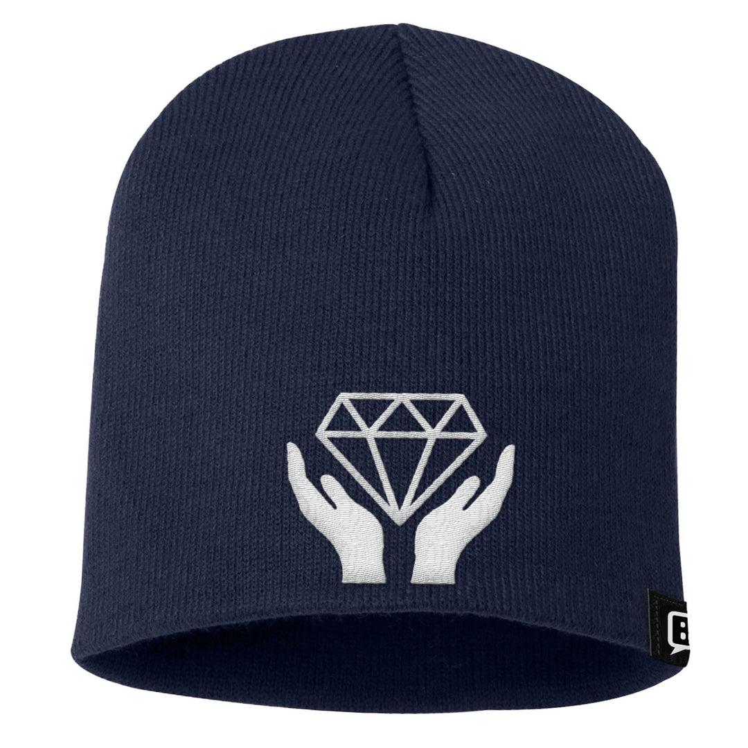 Diamond Hands Beanies - BustedTees.com