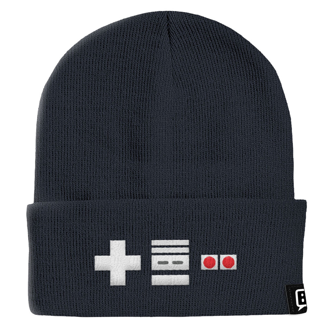 Old School Remote Beanies - BustedTees.com