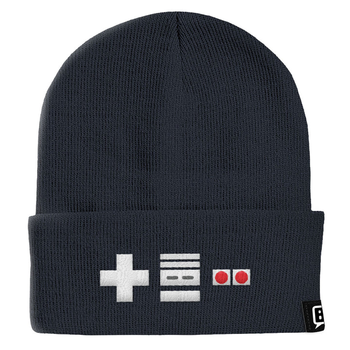 Old School Remote Beanies - BustedTees.com