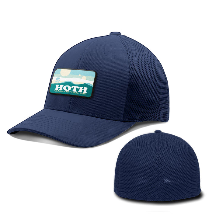 Hoth Glacier National Park Patch Hats