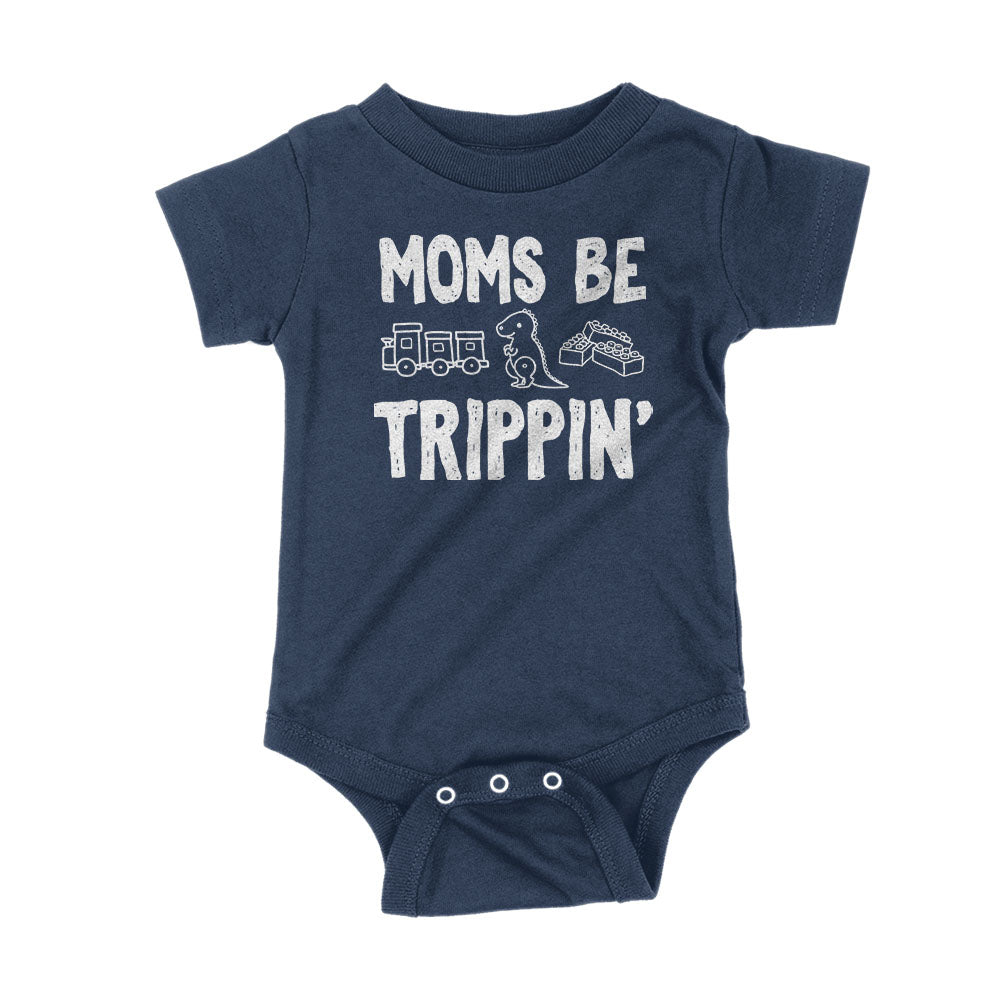 Moms Be Trippin Kids Shirts - BustedTees.com