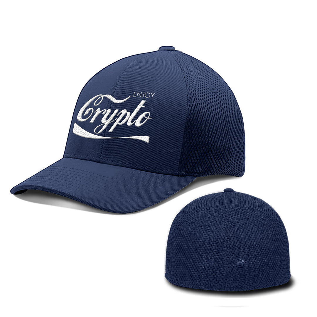Enjoy Crypto Hats - BustedTees.com