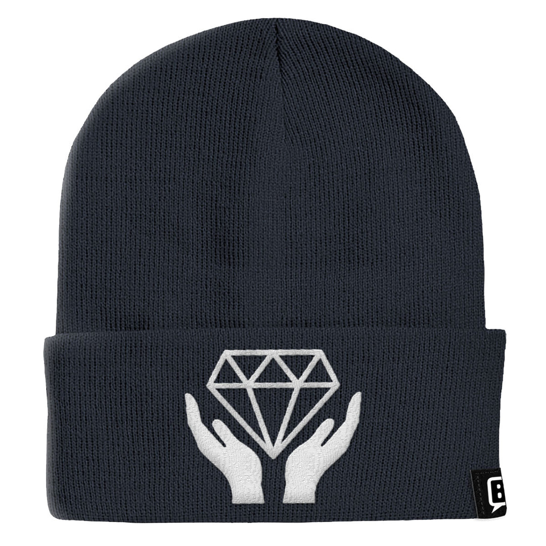 Diamond Hands Beanies - BustedTees.com