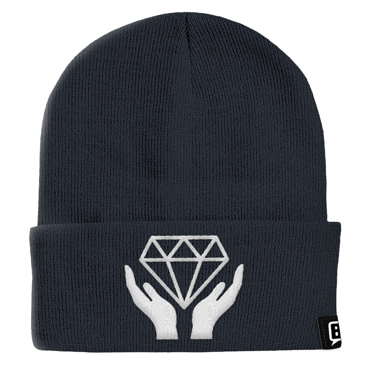 Diamond Hands Beanies - BustedTees.com