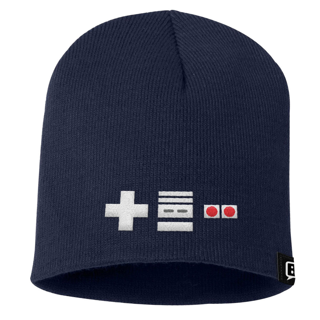 Old School Remote Beanies - BustedTees.com