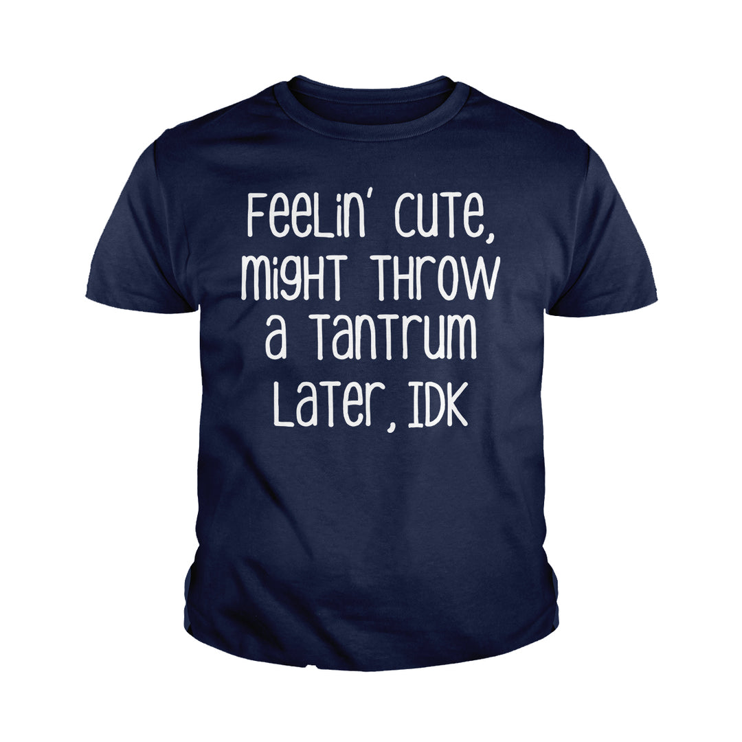Feelin Cute Kids Shirts - BustedTees.com