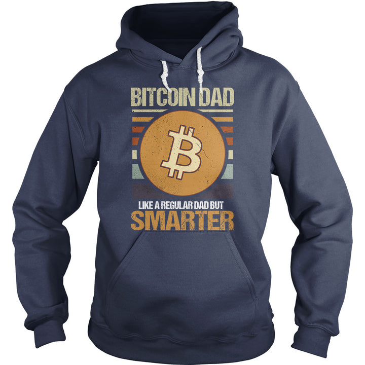 Bitcoin Dad Smarter - BustedTees.com