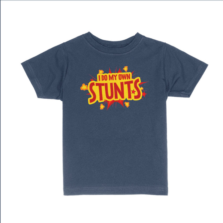 I Do My Own Stunts Kids Shirts - BustedTees.com