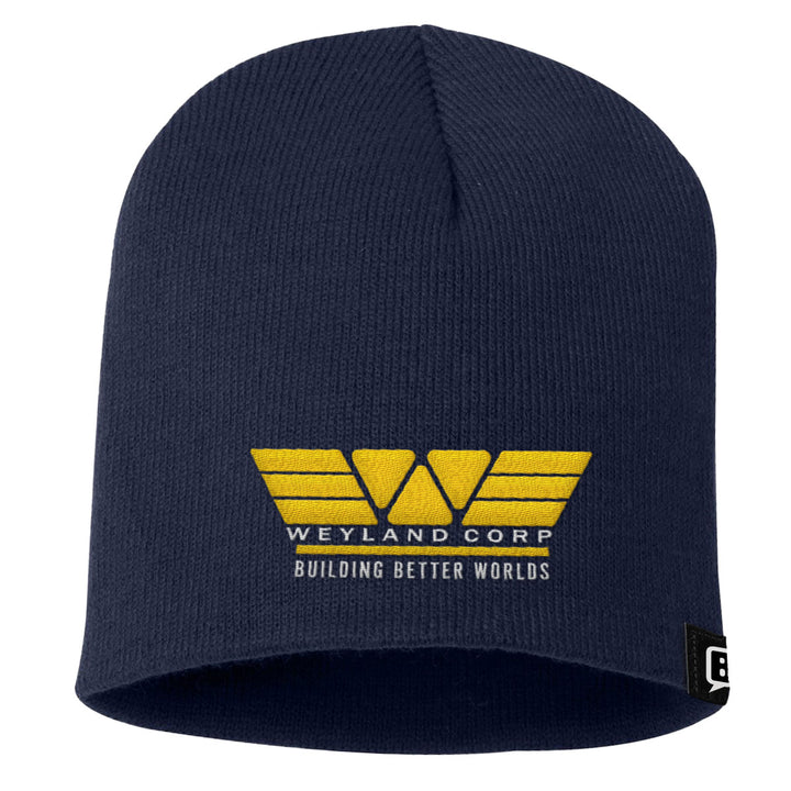 Weyland Corp Beanies - BustedTees.com