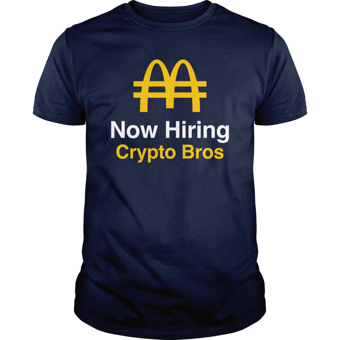 Hiring Crypto Bros - BustedTees.com