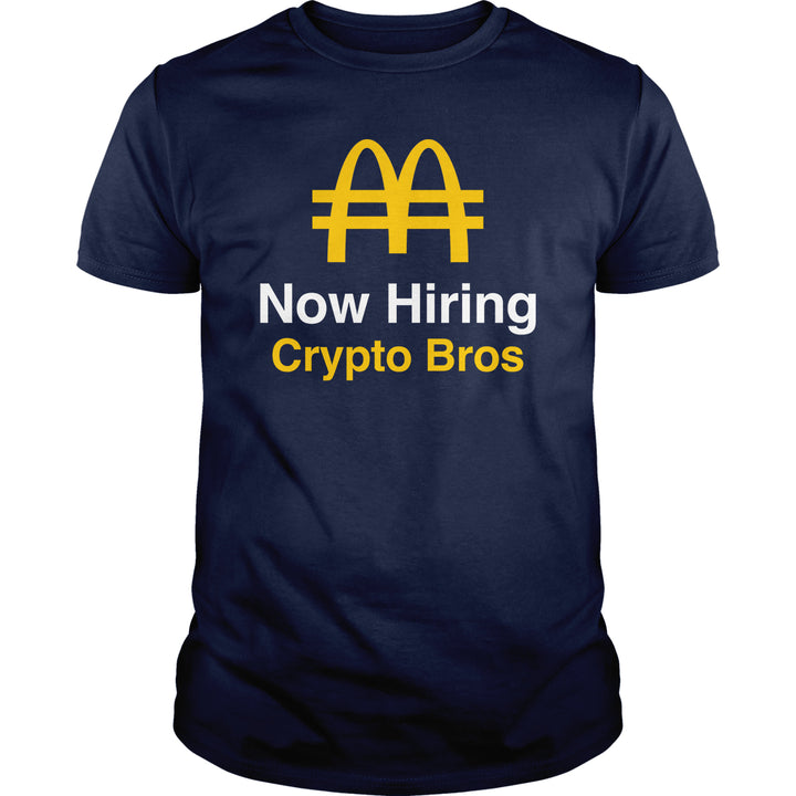Hiring Crypto Bros - BustedTees.com