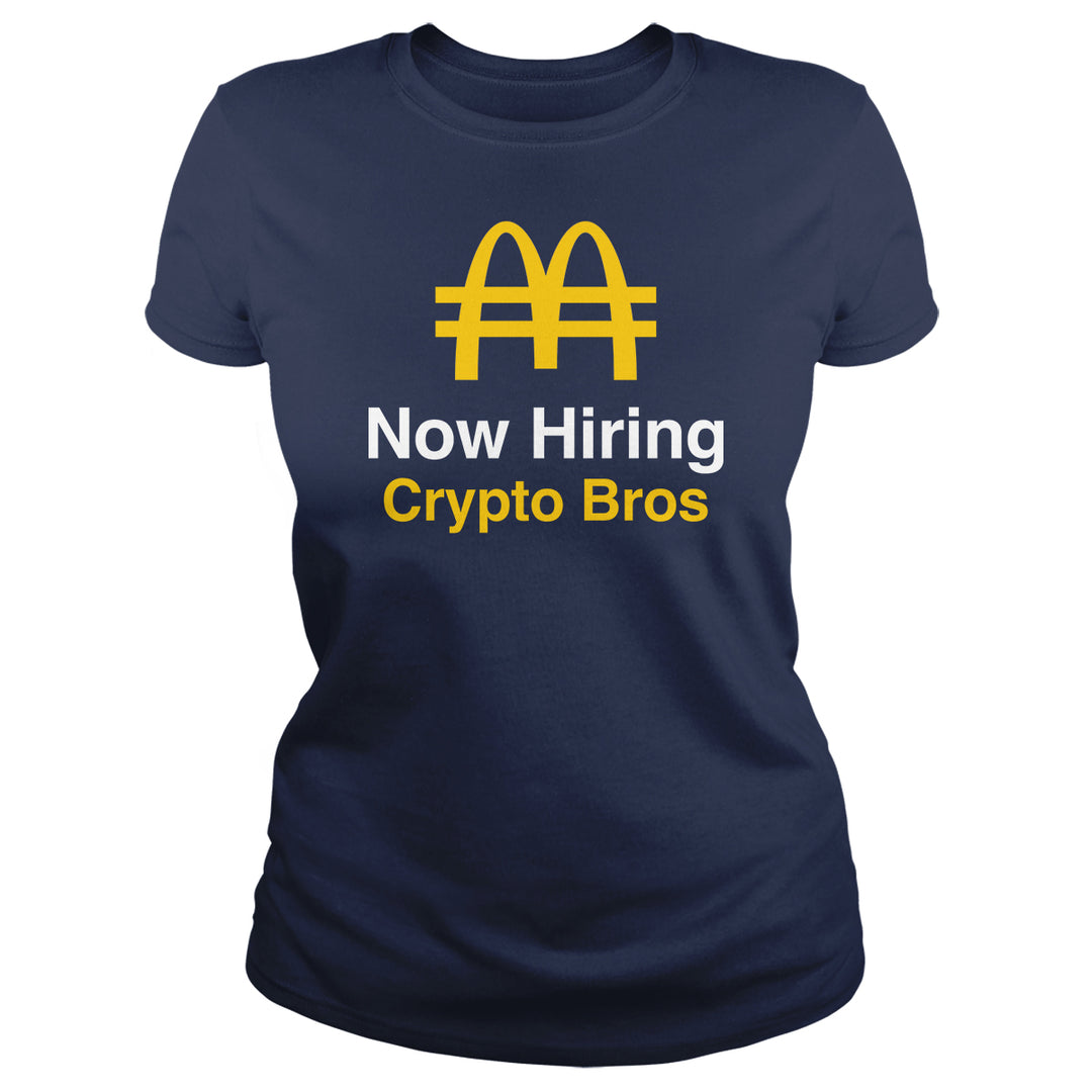 Hiring Crypto Bros - BustedTees.com