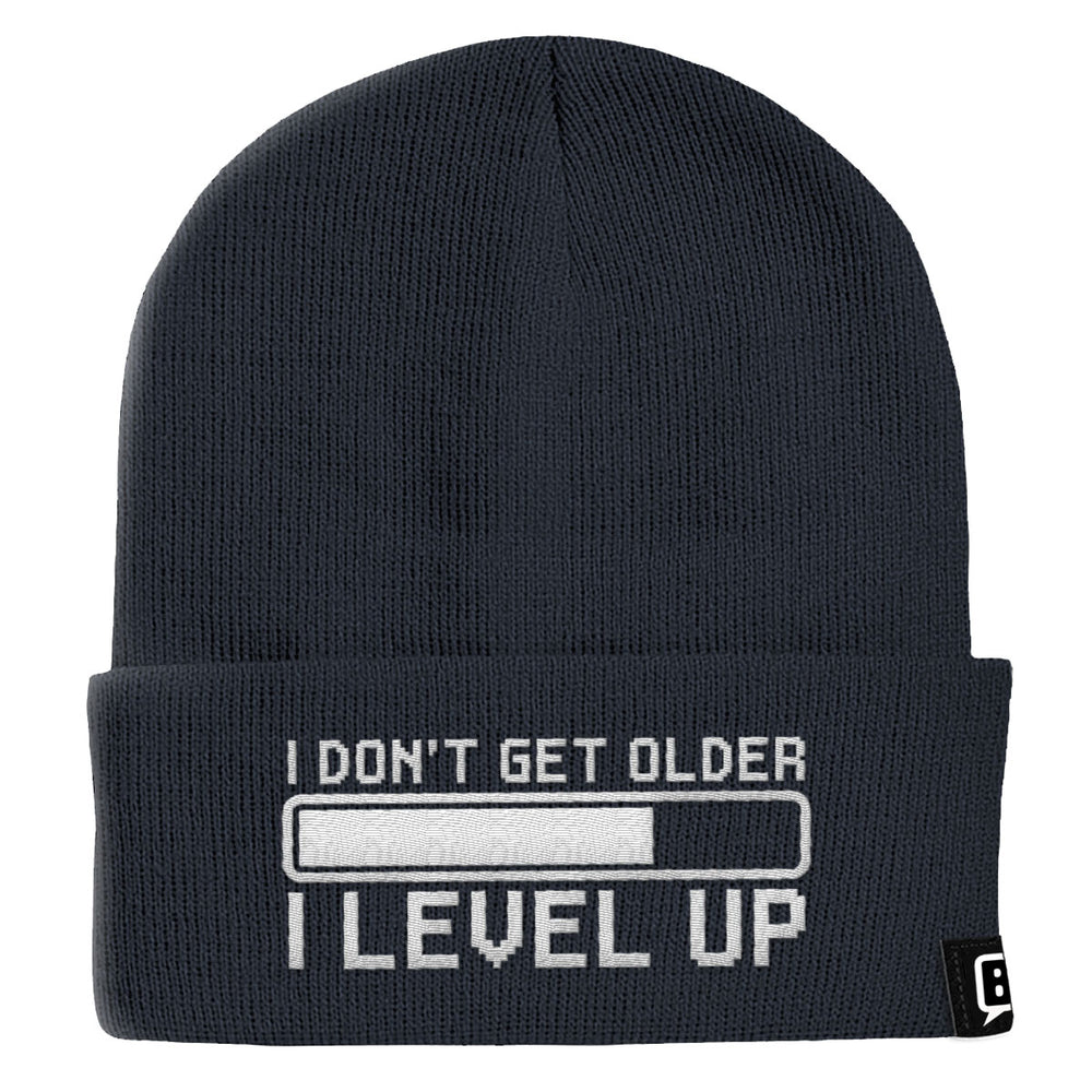 I Don't Get Older I Level Up Beanies - BustedTees.com