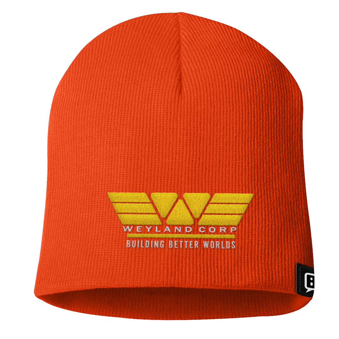 Weyland Corp Beanies - BustedTees.com