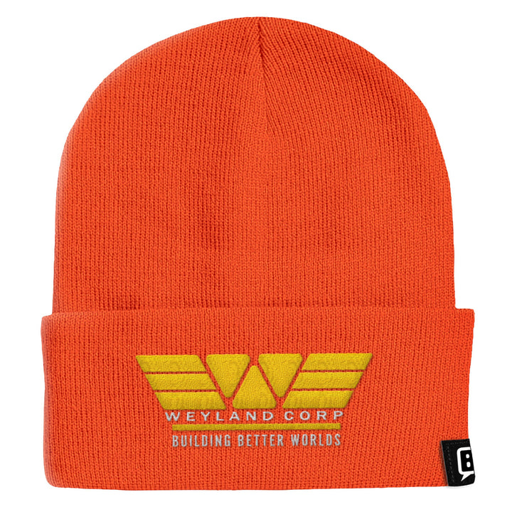 Weyland Corp Beanies - BustedTees.com