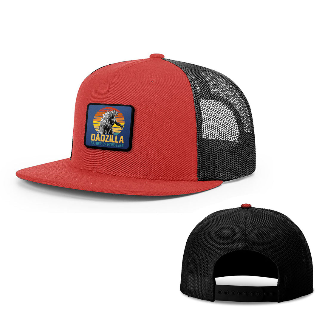 Dadzilla Patch Hats - BustedTees.com